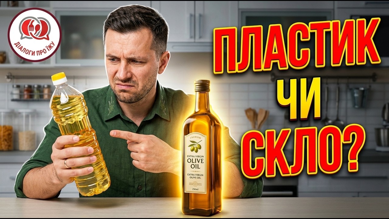 Скляна таємниця: Чому олія в пластику та склі — це різні продукти?
