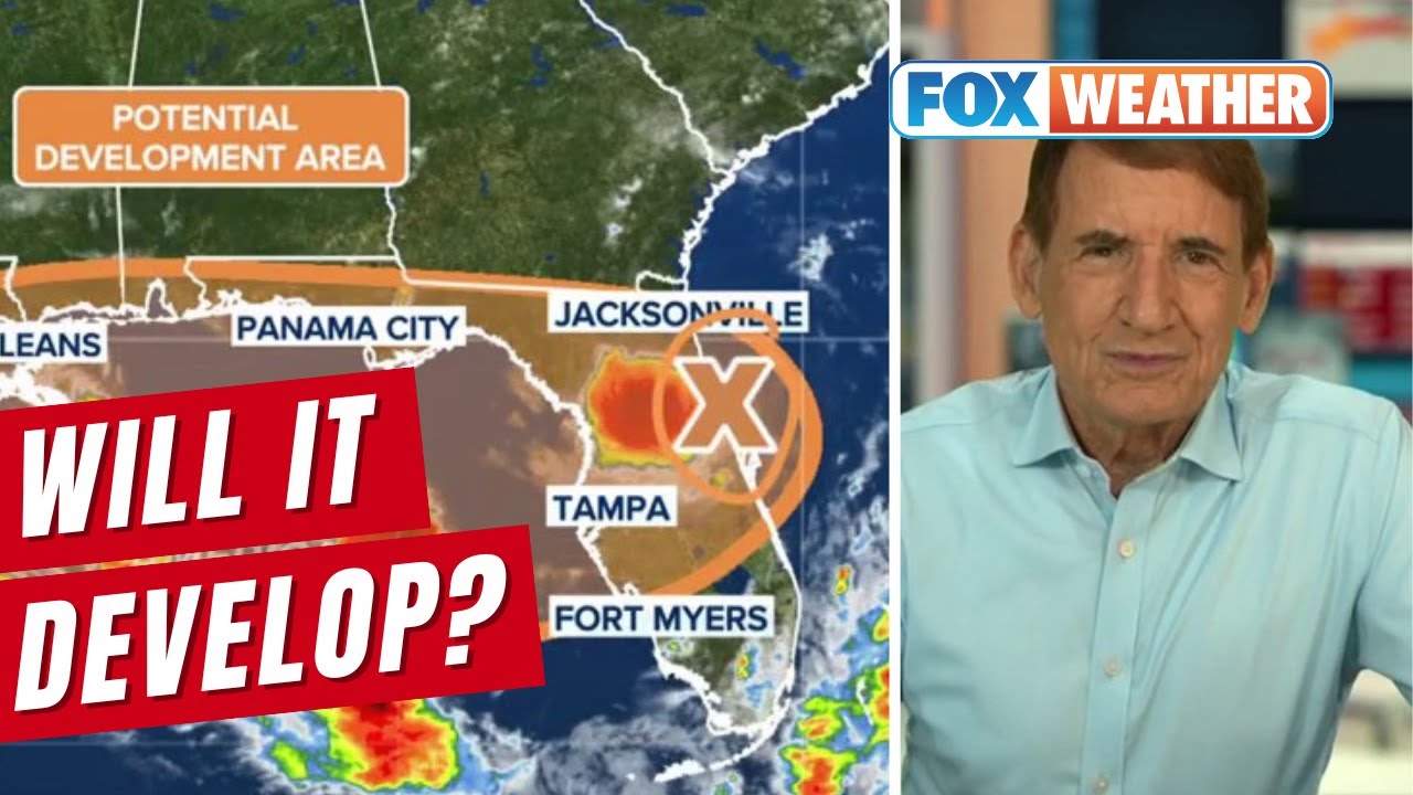 Invest 93L Produces Storms Across Florida