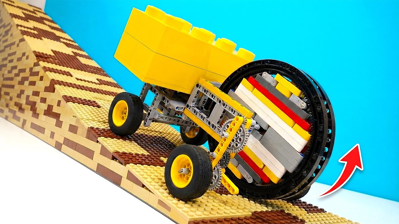 No Motor. No Battery: This LEGO Car Still Climbs...