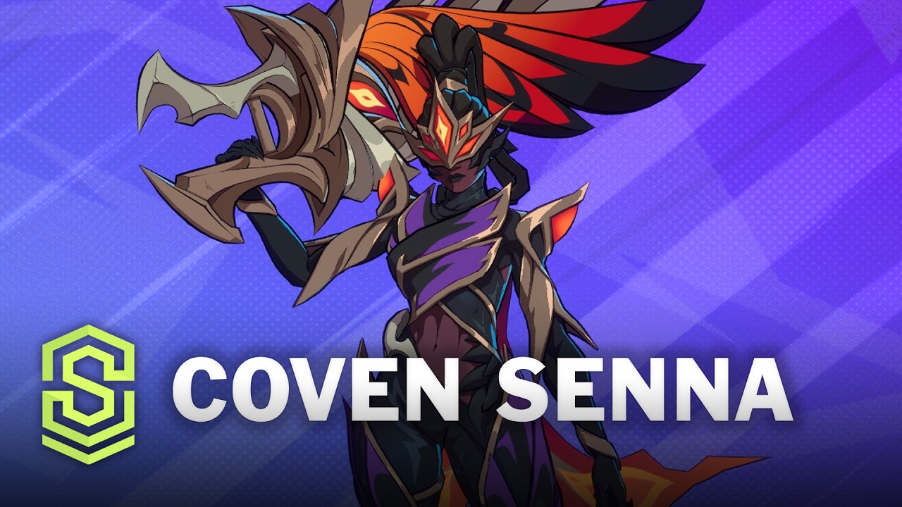 Coven Senna 2XKO Skin Spotlight