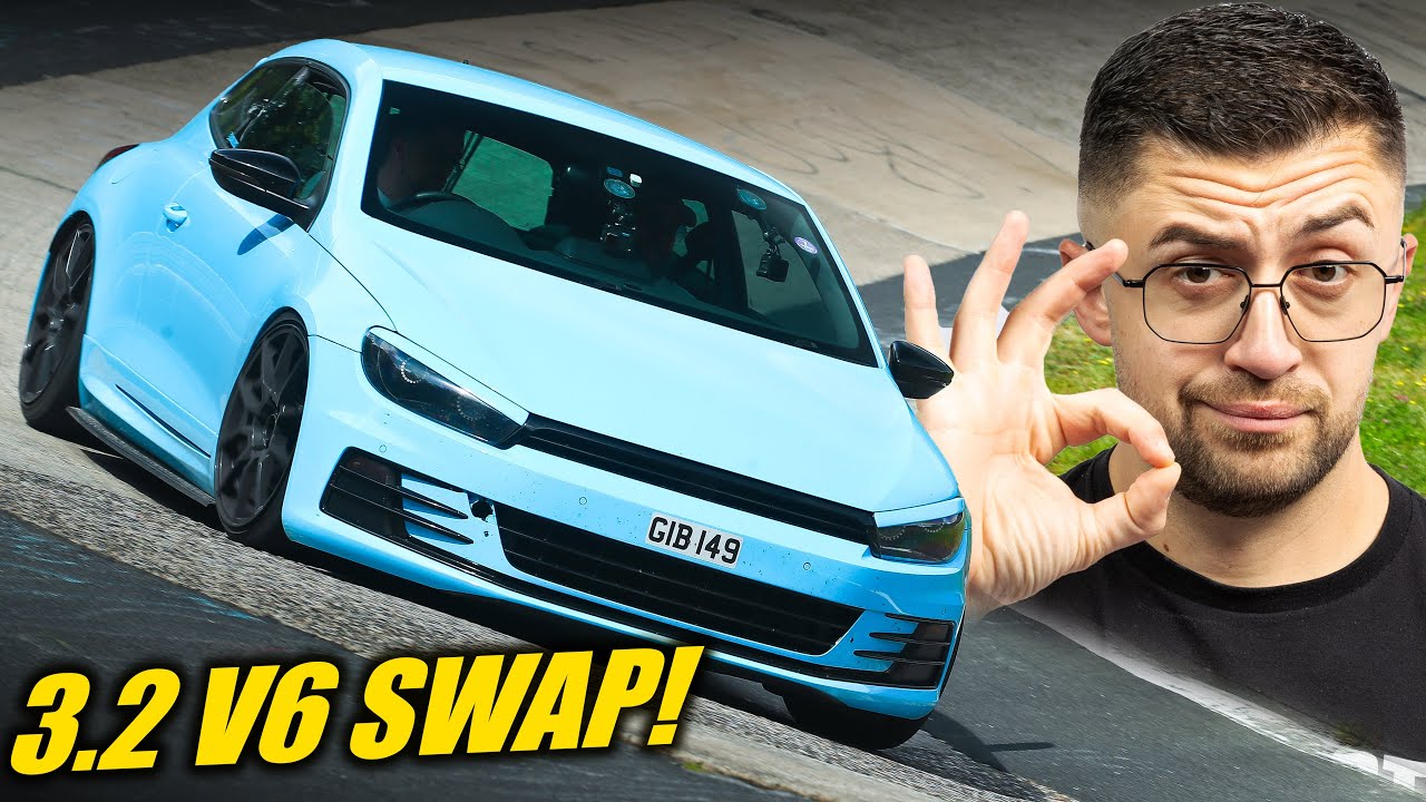 EARGASMIC 3.2 V6 VW Scirocco Chasing BMW M2! // Nürburgring