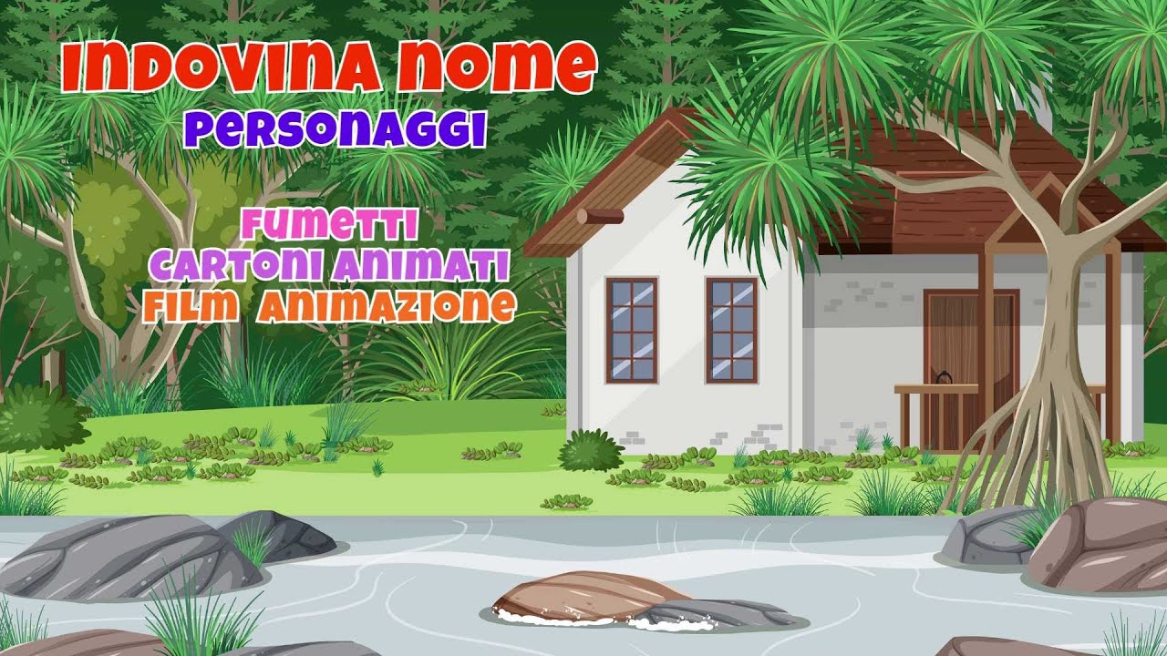 Quiz indovina nome personaggi di fumetti e cartoni animati
