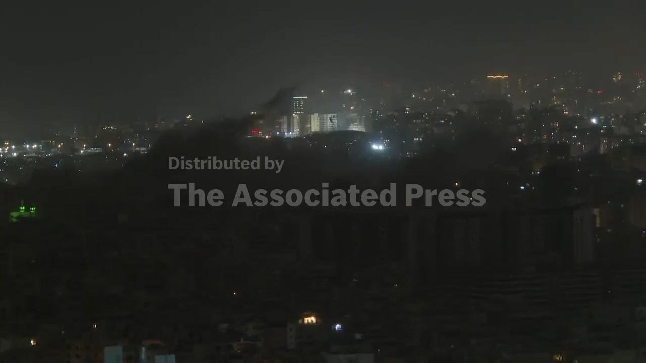 Blasts seen over Beirut skyline as Israeli attacks continue