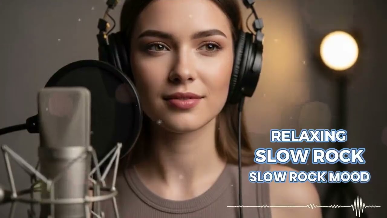 Classic Slow Rock Vibes | Soft Female Singing & Relaxing Guitar