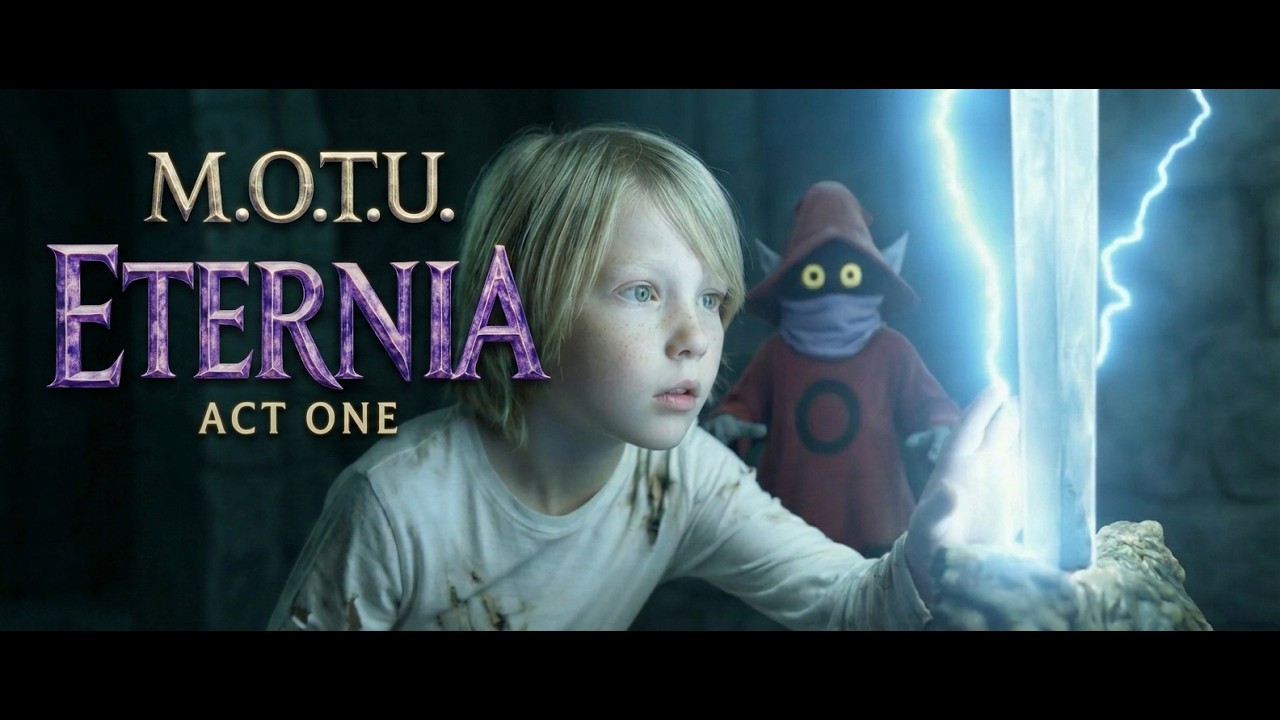 Masters of the Universe: Eternia (Act 1) &mdash; Fan made Movie Recap style origin story concept