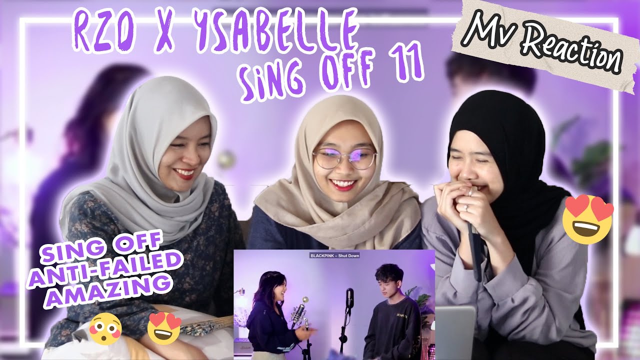 SING-OFF 11 (Under The Influence) RZD vs Ysabelle Reaction!!!