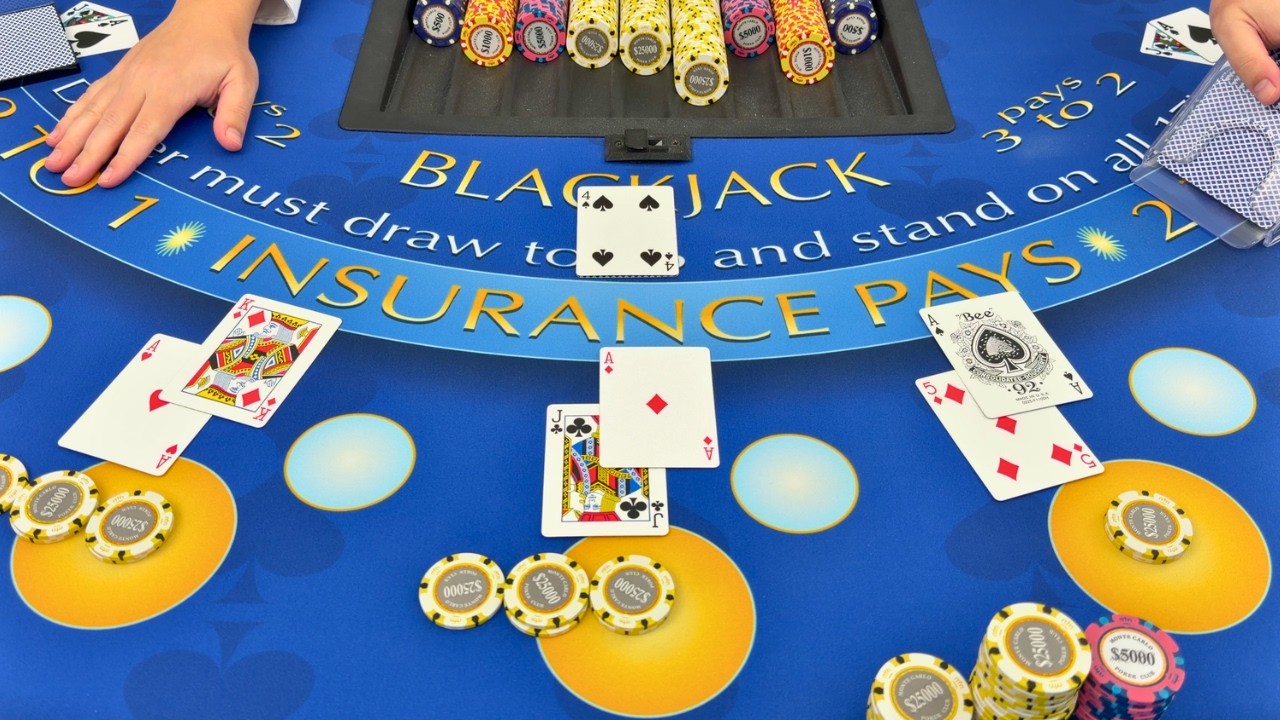 LEGENDARY WIN STREAK WITH $150K DOUBLE BLACKJACKS & PERFECT PAIR ACES IN $1,000,000 BUY IN GAME!