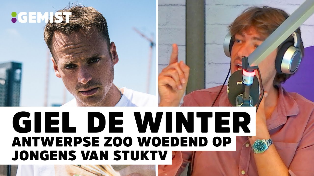Giel van StukTV reageert op stunt in Antwerpse Zoo | 538 Gemist