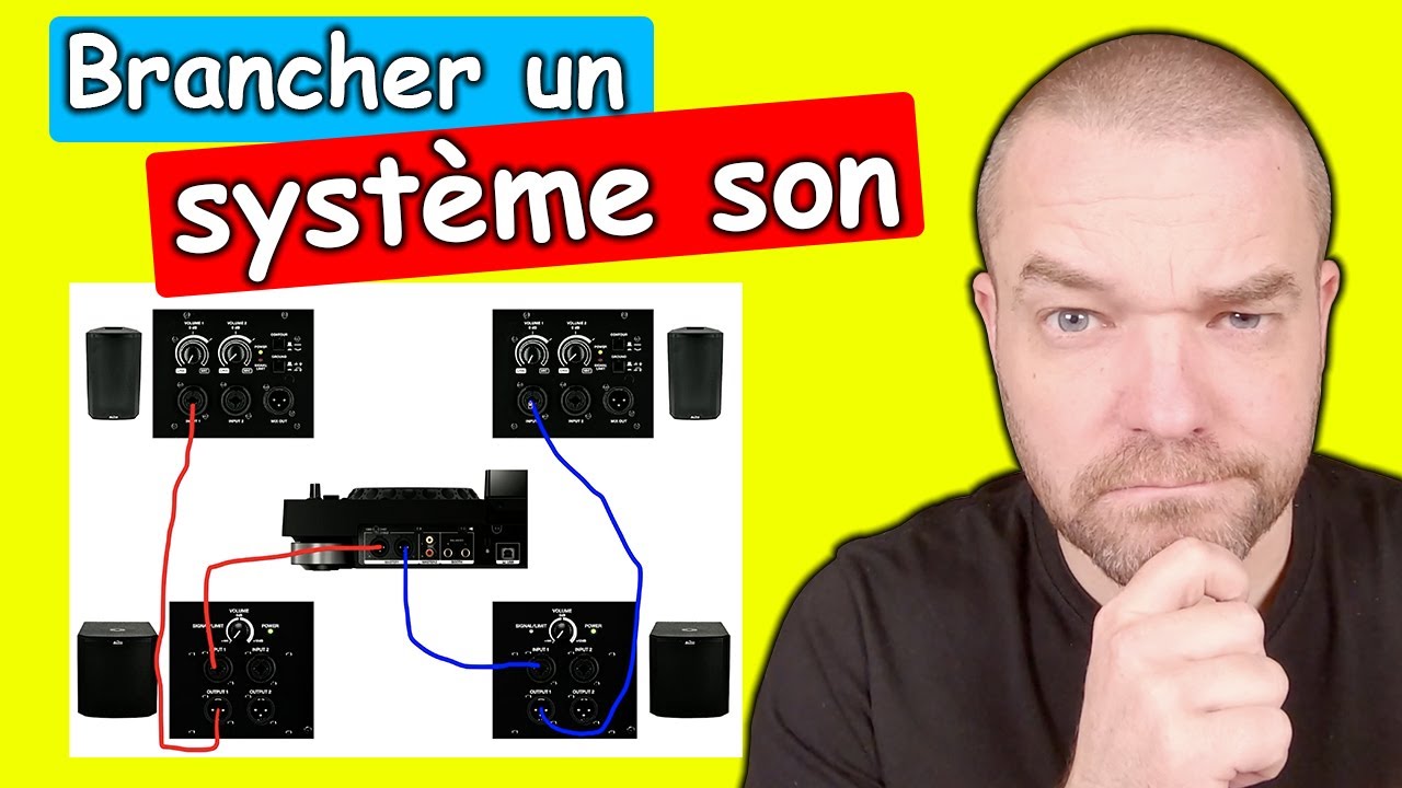 COMMENT BRANCHER UN SYSTEME SON ( TETE, CAISSON, AMPLI )