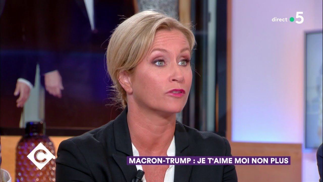 Macron - Trump : je t'aime, moi non plus ? - C à Vous- 25/04/2018