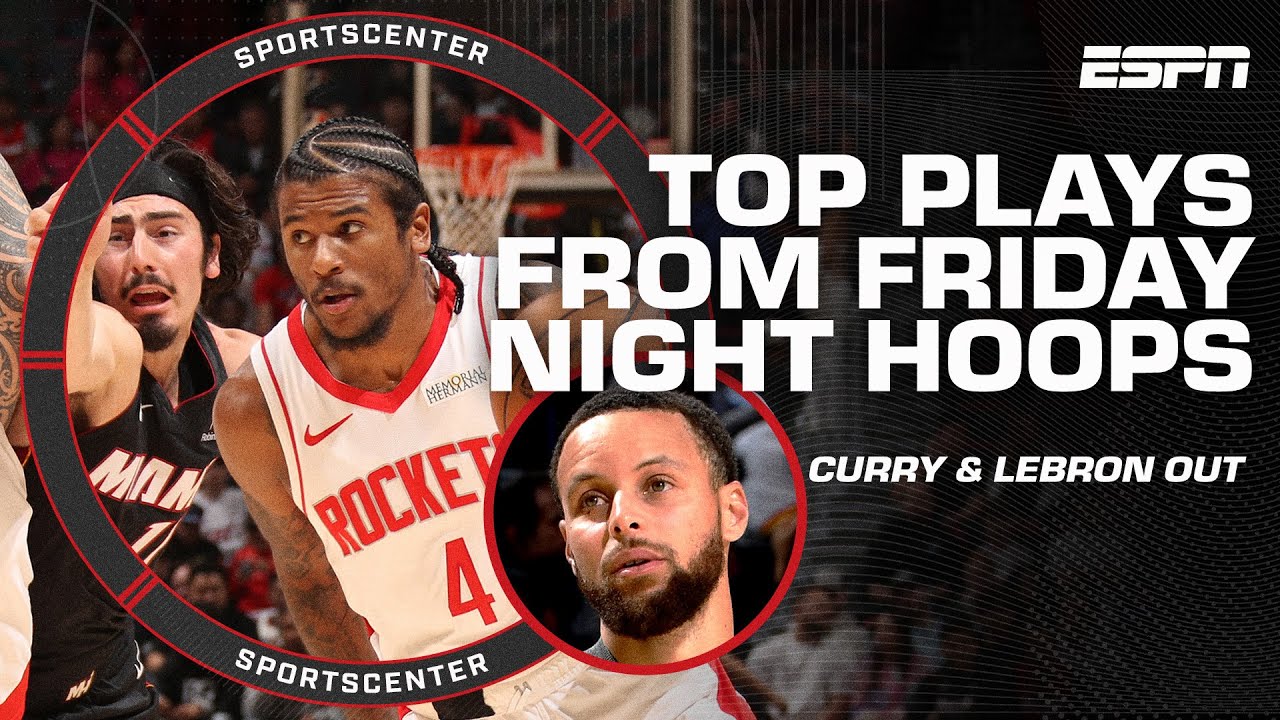 Rockets SOARING 🚀 Cavs SPIRALING 📉 + Update on LeBron James & Steph Curry | SportsCenter