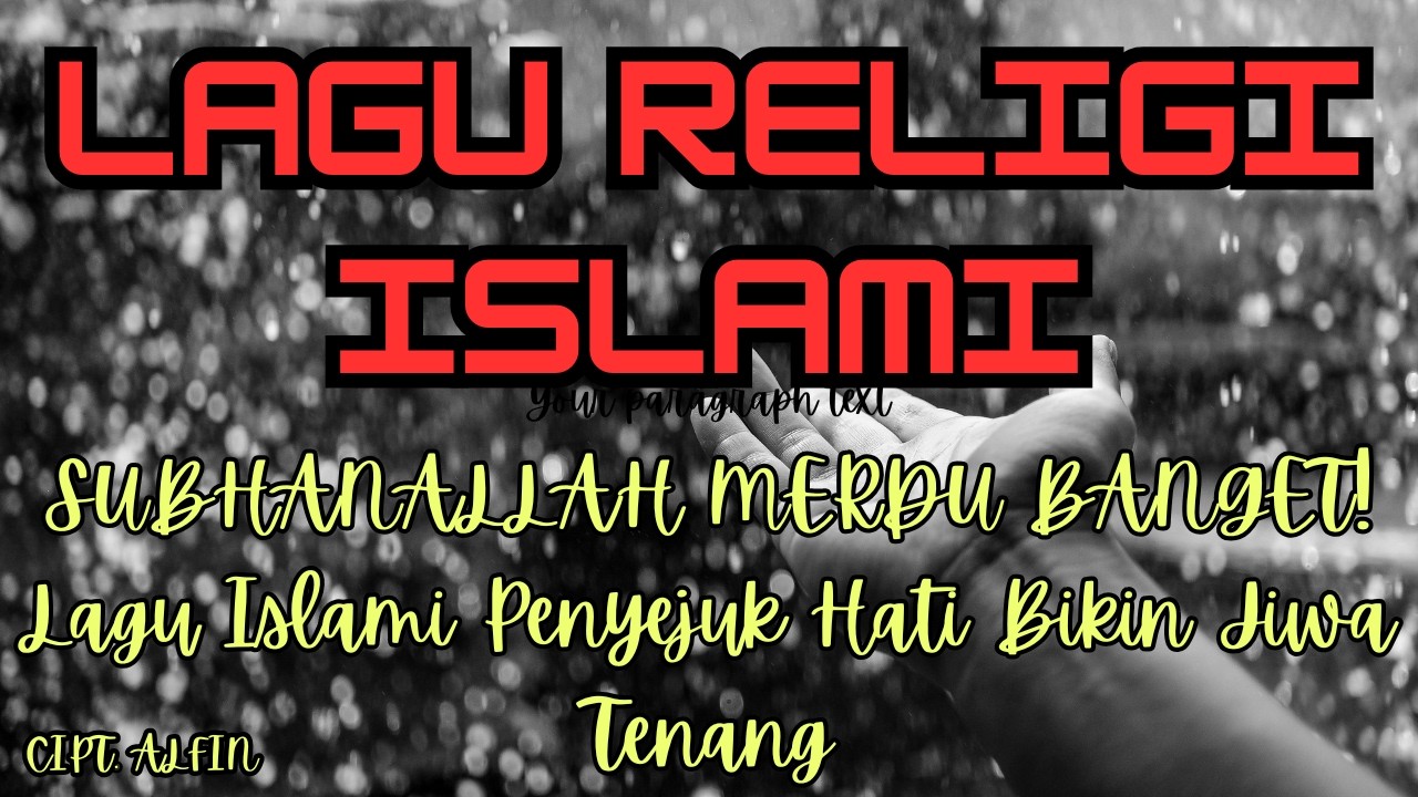 SUBHANALLAH MERDU BANGET! Lagu Islami Penyejuk Hati Bikin Jiwa Tenang