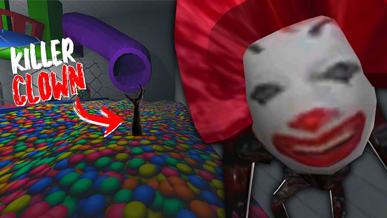 THERE'S A KILLER CLOWN UNDER MCDONALD'S!!! || The Ball Pit - Full Game + Ending - No Commentary