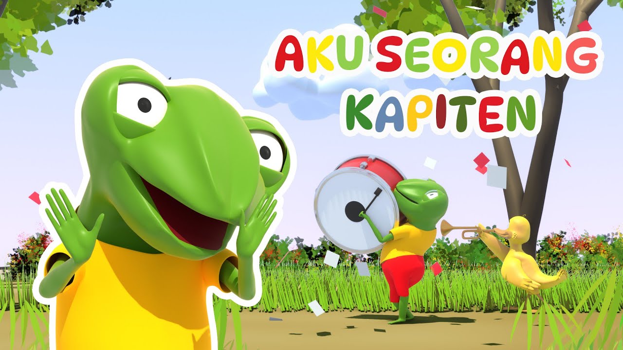 Aku Seorang Kapiten | Lagu Anak Indonesia