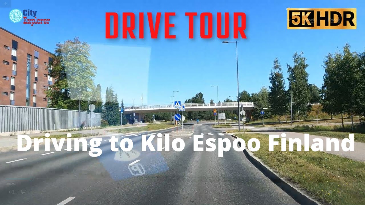Driving to Kilo Espoo Finland ⛪🚗     #espoo   #finland  #scandinavia