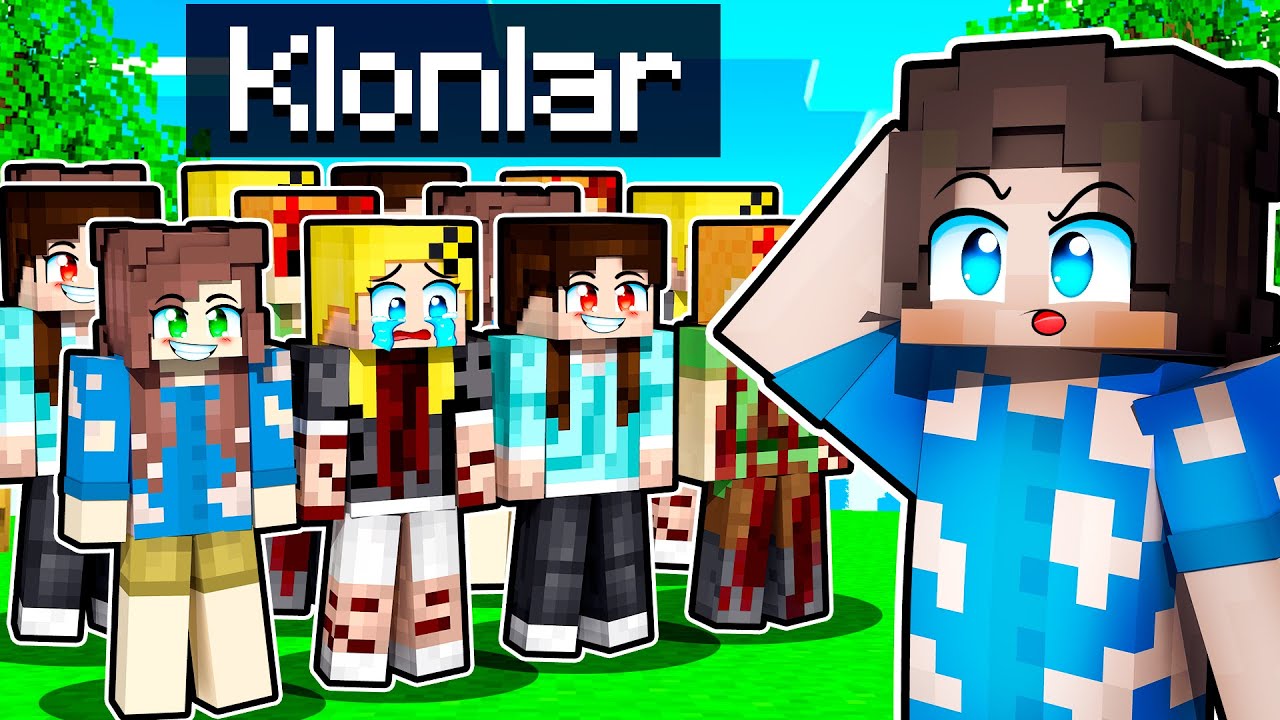 BORALO AİLESİNİ KLONLADIM 🧑‍🤝‍🧑 - Minecraft