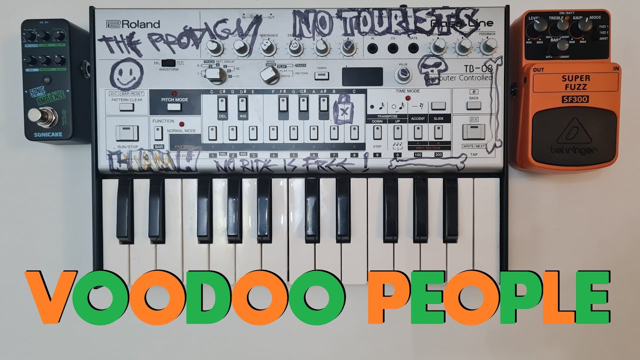 Voodoo People On Liam Howlett's TB-03 - The Prodigy
