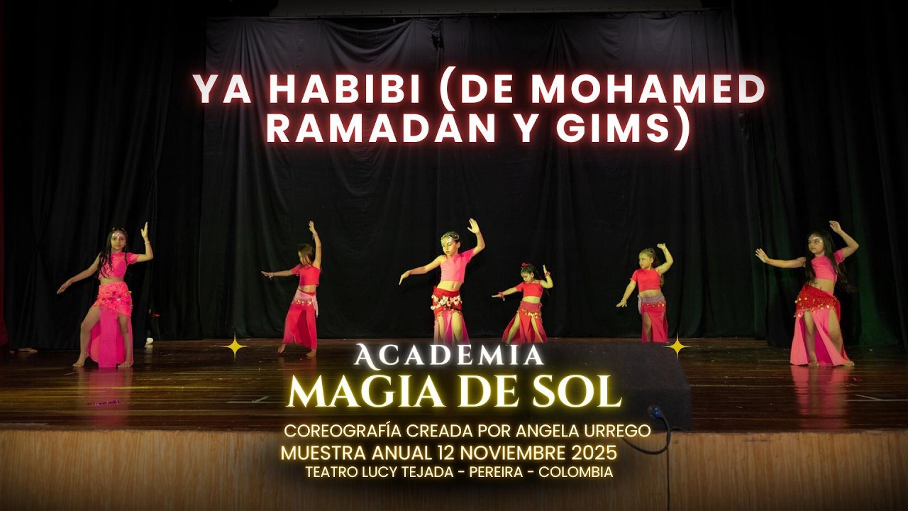 YA HABIBI - Mohamed Ramadan & Gims | Danza Árabe Infantil | Academia Magia de Sol