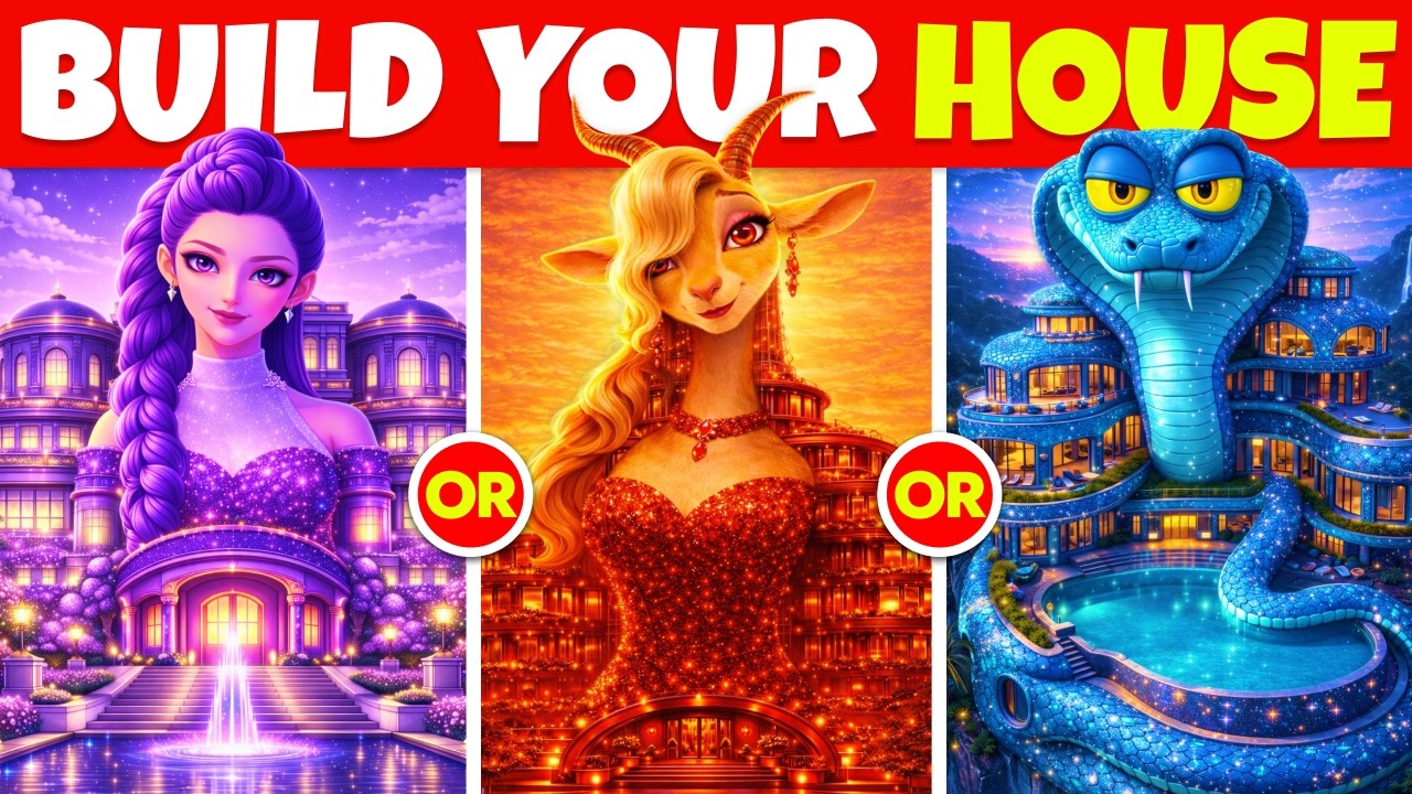 Build Your SUPER Luxury 2026 Dream House 🏡✨💎 Would You Rather Challenge