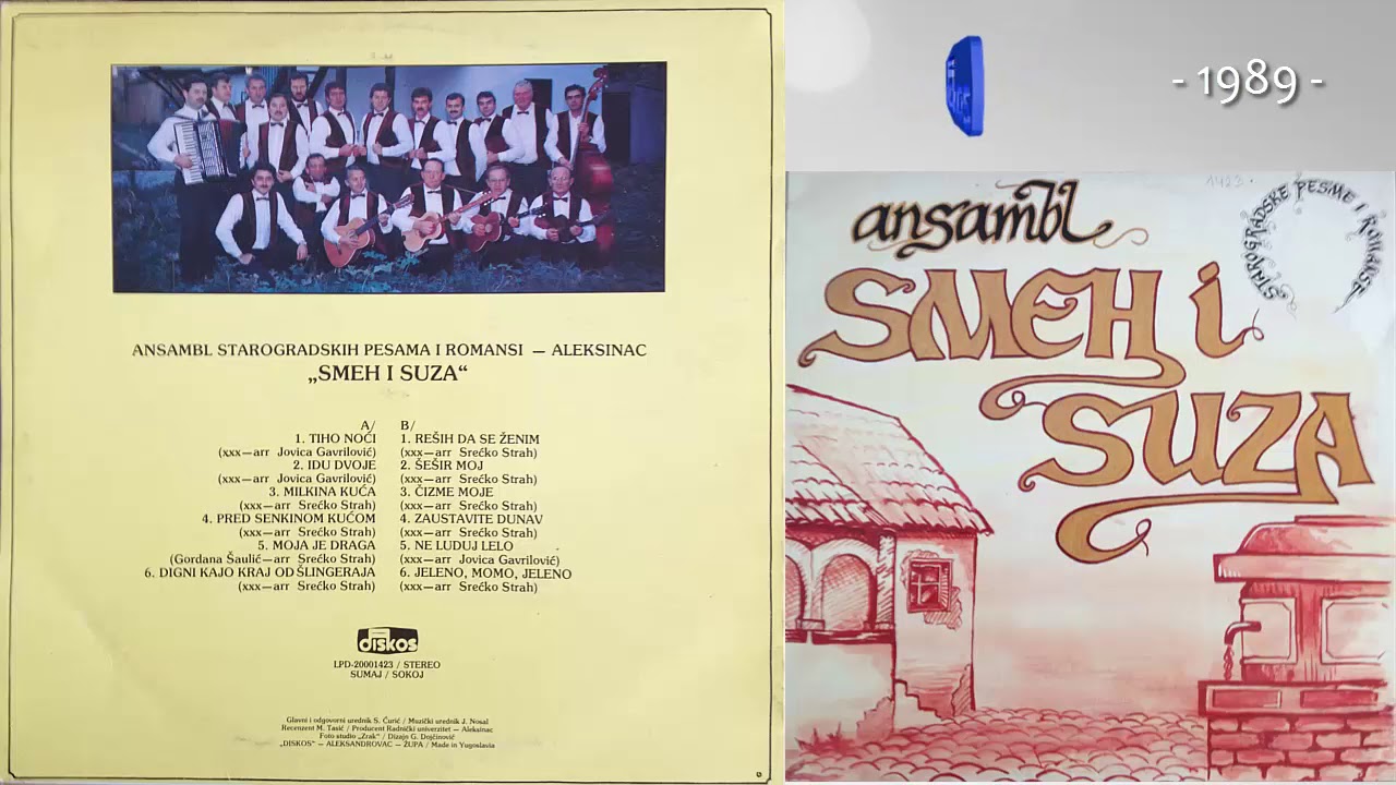 Ansambl Smeh i suza - Pred Senkinom kucom - (Audio 1989)
