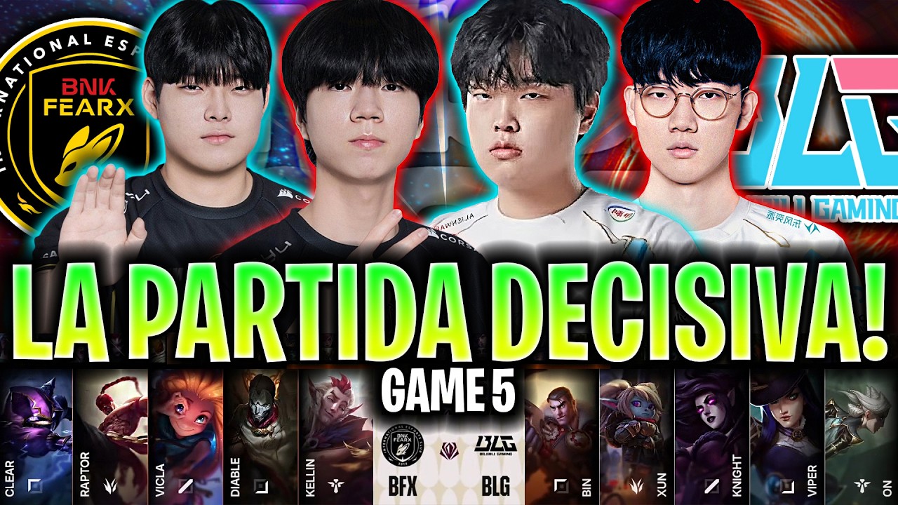 SACAN MORGANA MID EN LA PARTIDA DECISIVA!😱 - BFX vs BLG Game 5 FIRST STAND 2026 DÍA 1 IBAI