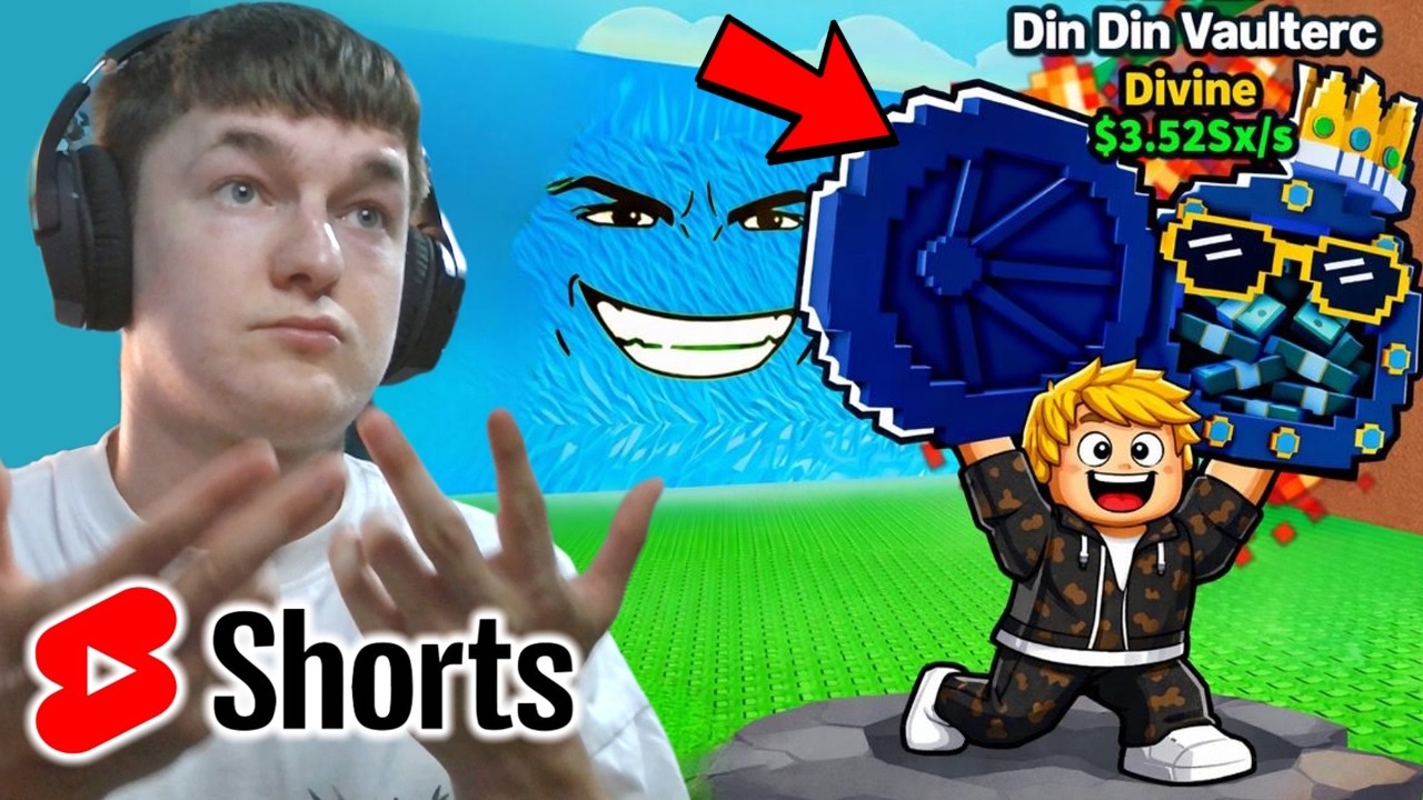 ADMIN ABUSE ACUM pe Escape Tsunami For Brainrots...🔴 #shorts