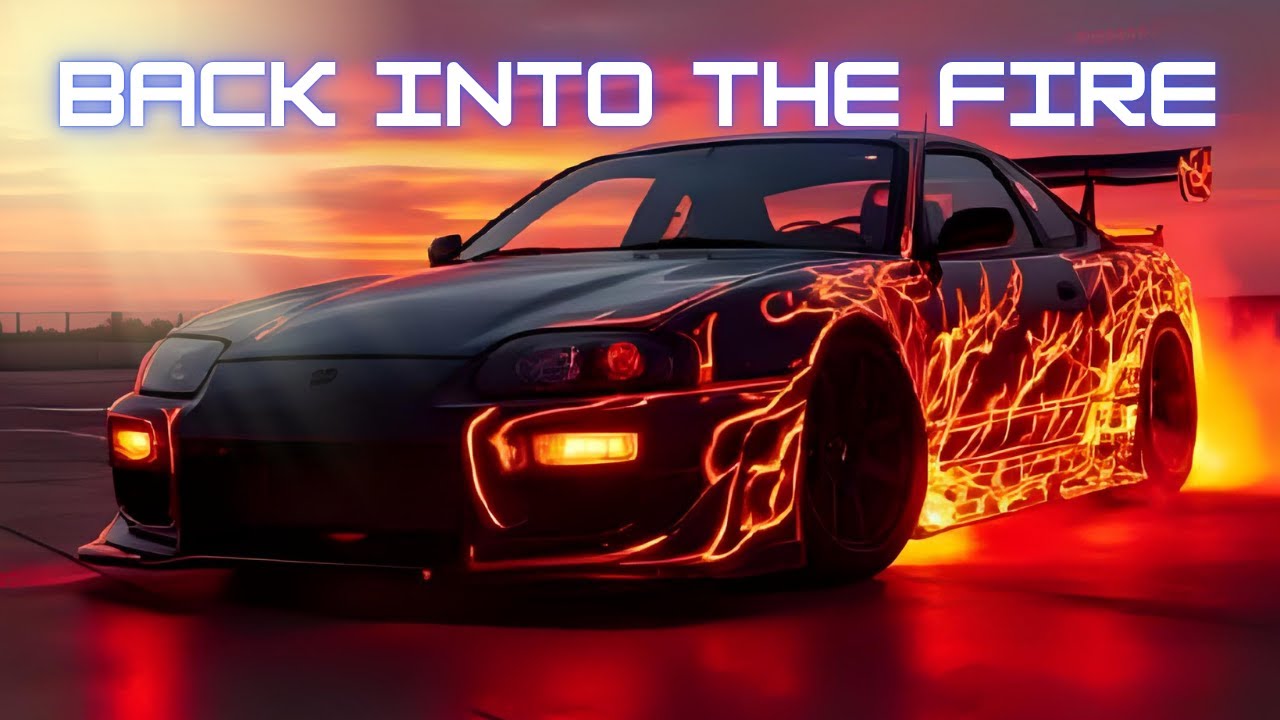 Back Into the Fire – Retrowave / Synthwave Anthem | Neon Nights & Epic Motion