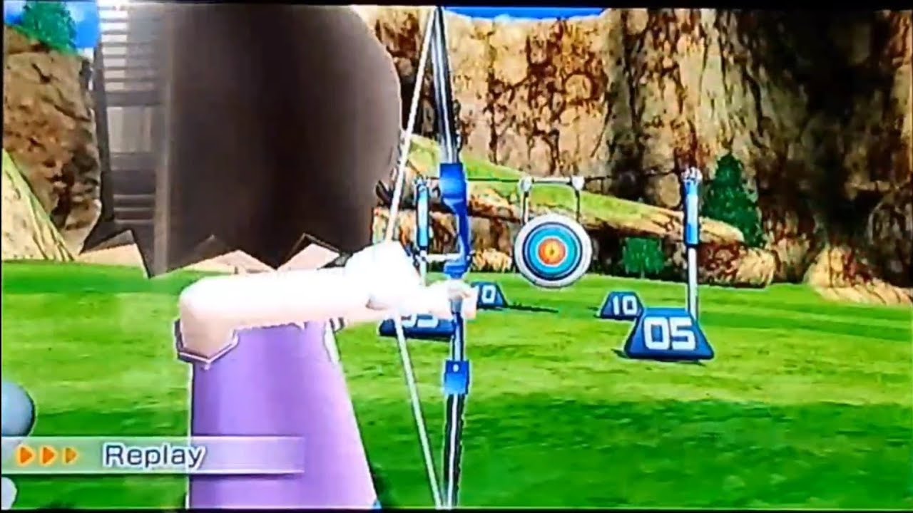 Wii Sports Resort (Archery: June vs Annie vs Kai-Lan vs Dora) (Special Video)