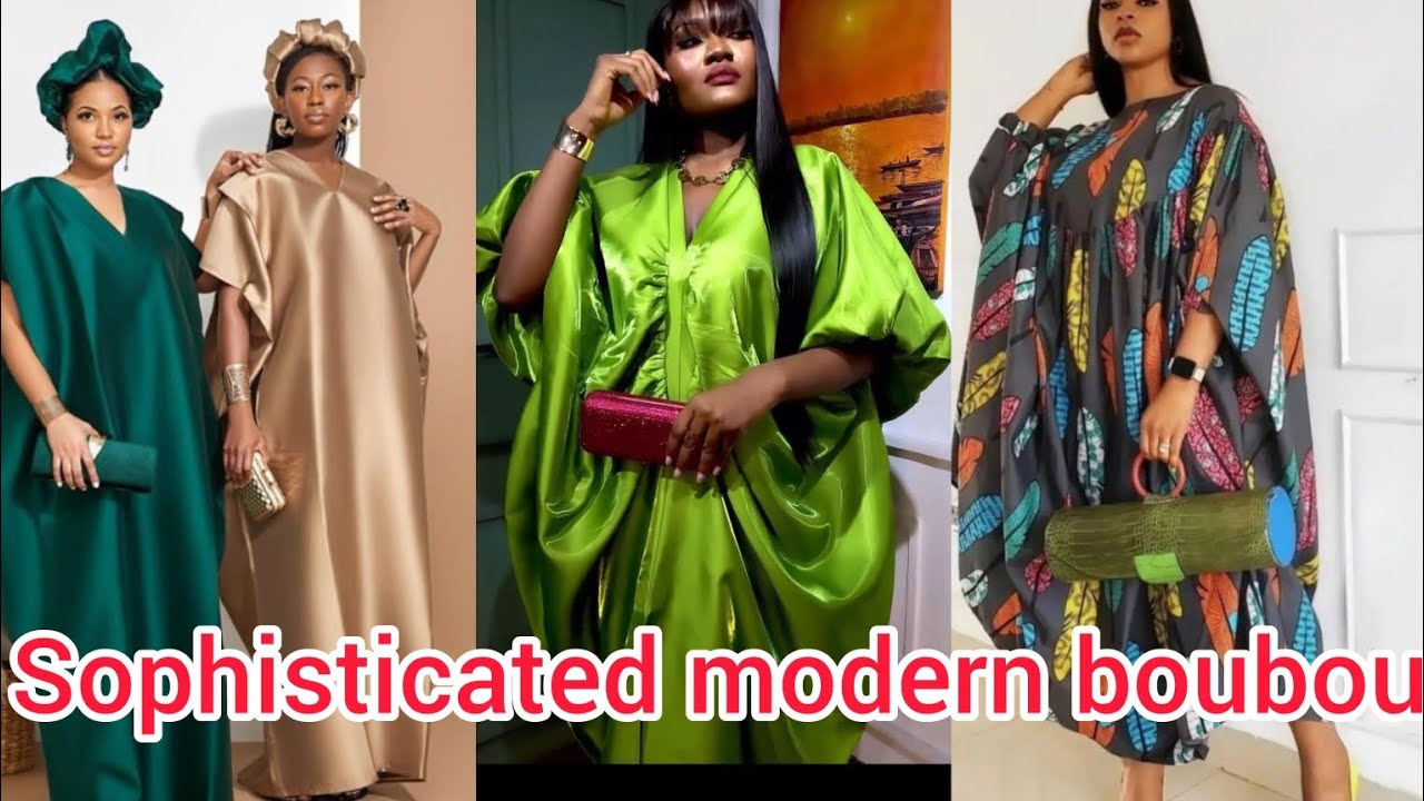 Stylish Modern Boubou kaftan dresses for women | Satin Bubu dress designs 2026 | Maxi dresses