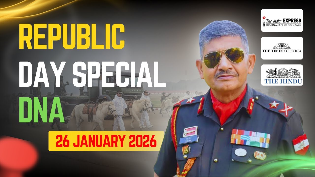 Republic Day Special | 26 Jan 2026 | Daily Newspaper Analysis | #ssb #upsc #cds