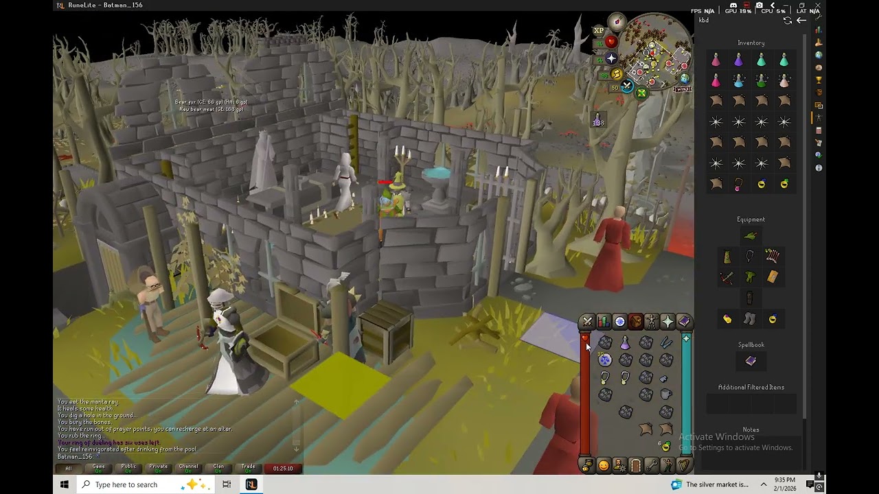 Testing Out My Best Pure Range Gear On King Black Dragon Old School RuneScape! Trying For Pet 128 KC