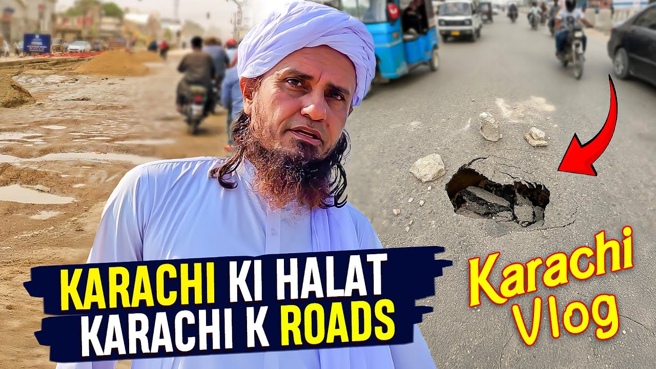 Karachi Ki Halat Par Aik Nazar - Mufti Tariq Masood Karachi Vlogs