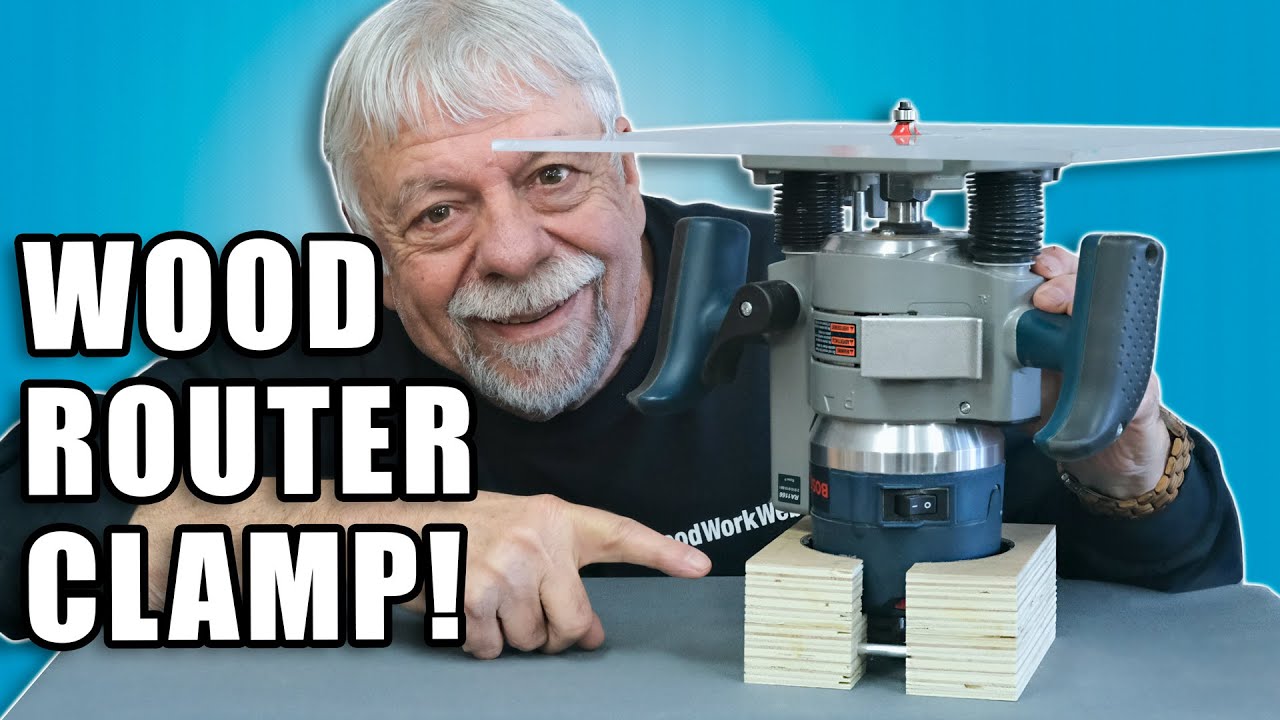 Make Your Own Wood Router Clamp JIG!