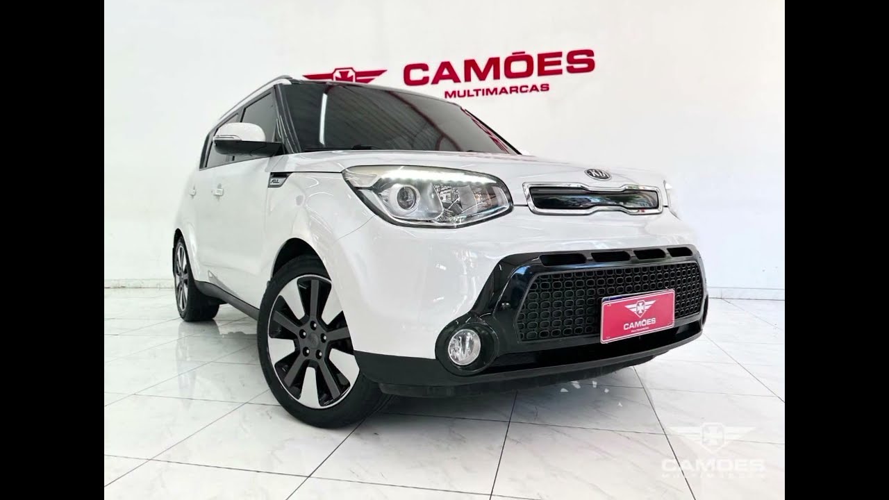 KIA SOUL 1.6 EX AT COM TETO SOLAR PANORÂMICO 2015
