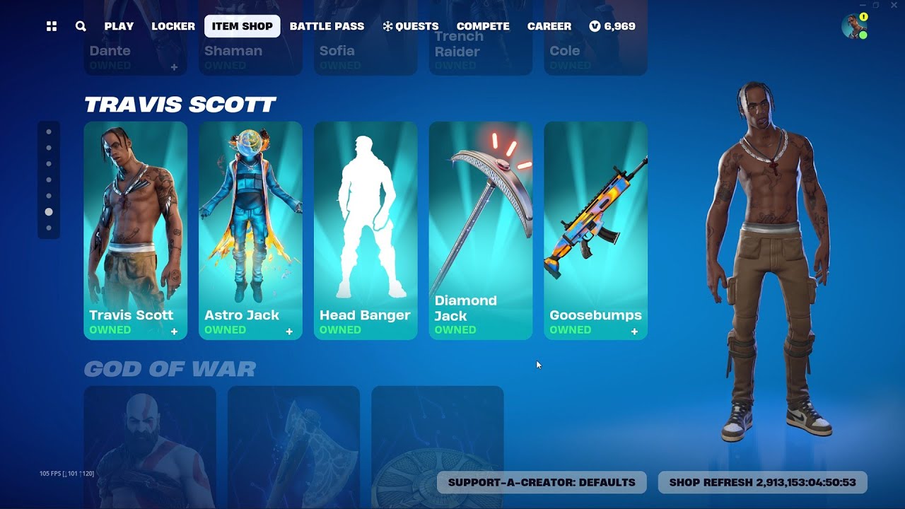 The Fortnite Item shop that everyone is waiting for!