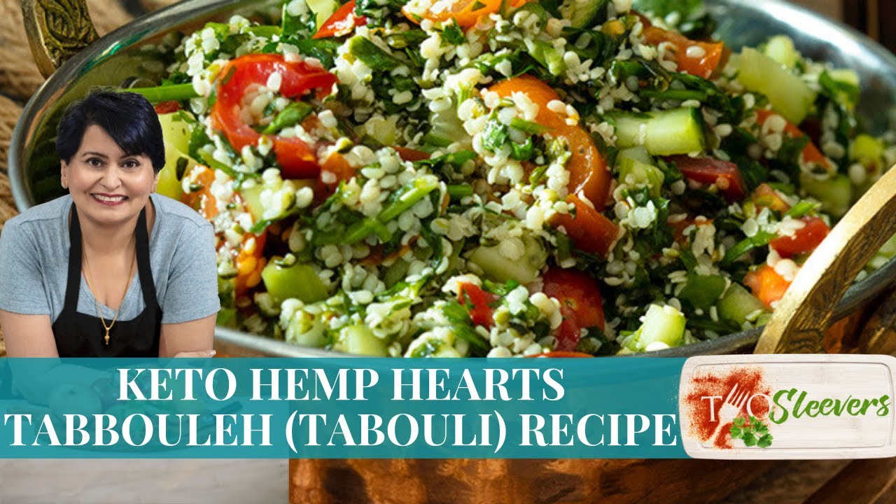 Keto Hemp Hearts Tabbouleh (Tabouli) Recipe