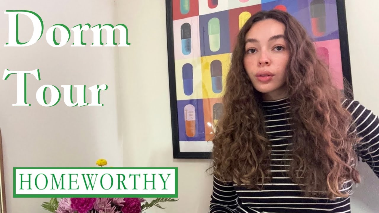 DORM ROOM TOUR | Inside a Cozy and Eclectic Dorm Room
