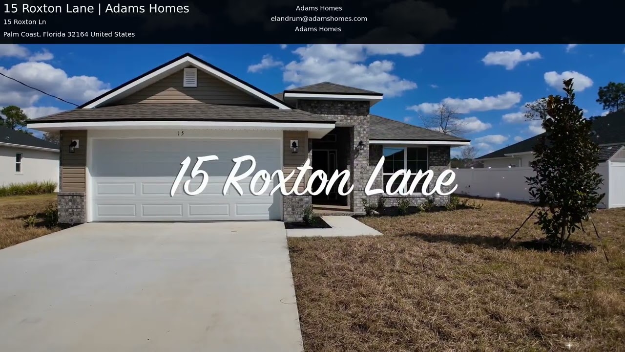 15 Roxton Lane | Adams Homes