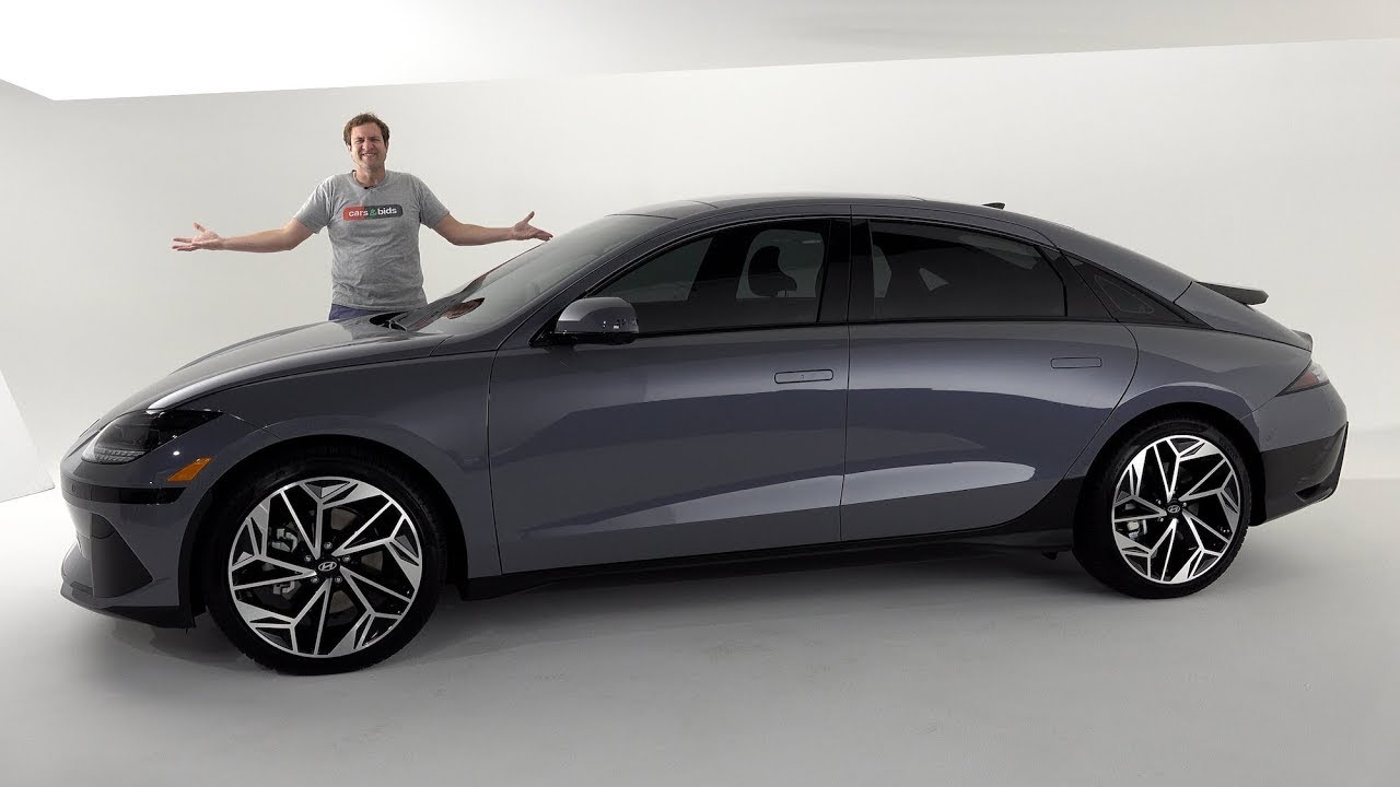Hyundai Ioniq 6 2023 - это смелый, электро-седан из будущего