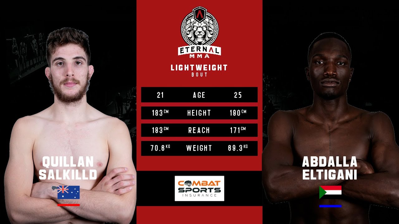 Eternal MMA 53 - Куиллан Салкилд против Абдаллы Биайды - Видео боя ММА