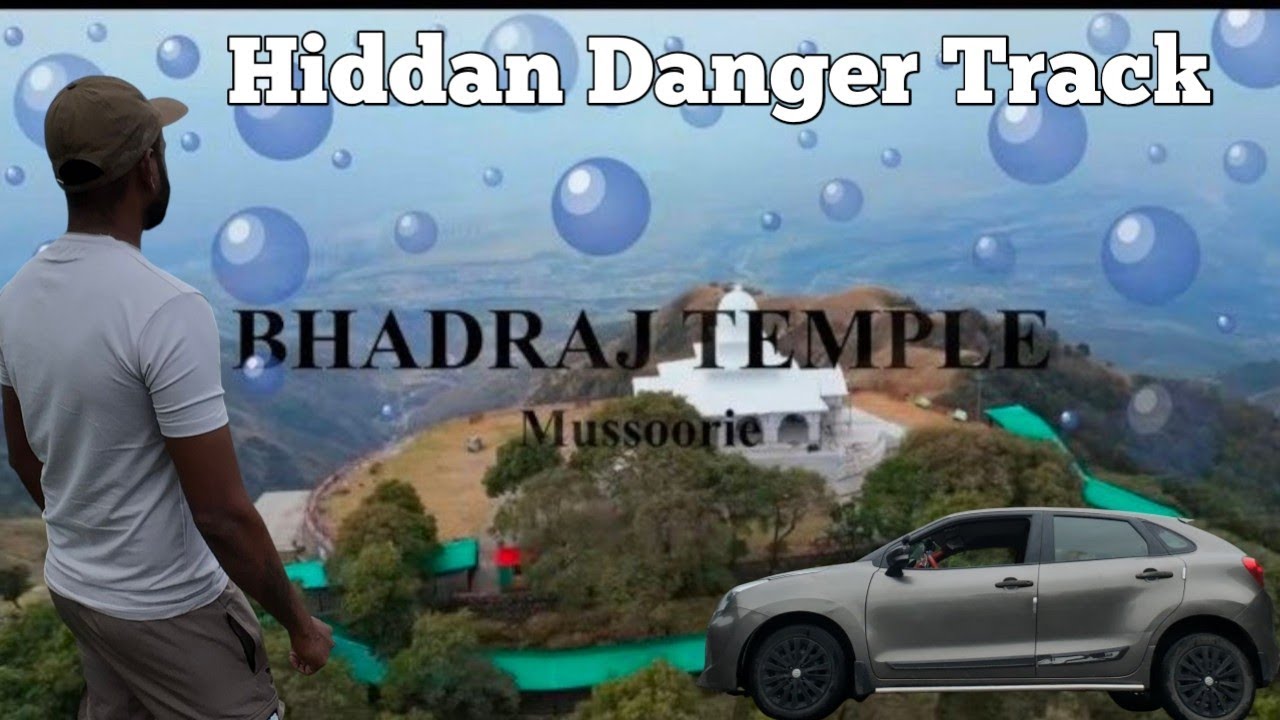 BHADRAJ Temple Mussoorie Road Trip By Car | Hiddan Danger Trak |#travel #autovloger #vlog #vlogger 