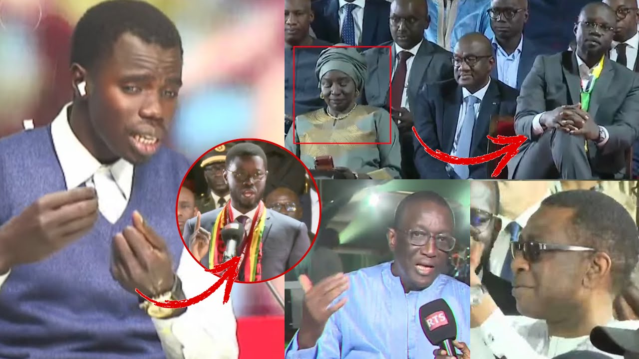 Mimi Touré assise aux côtés de Sonko, Nakaté Pr Diomaye mo..Amadou ba et Youssou et cie: Massaer tir