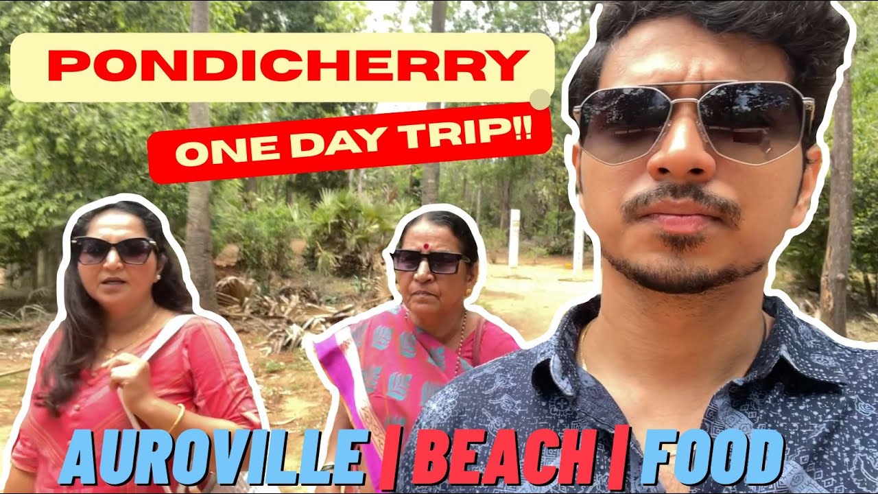 IIT MADRAS Convocation Journey | Shenbaga Hotel Tour | Auroville | Family Trip | Promenade Beach