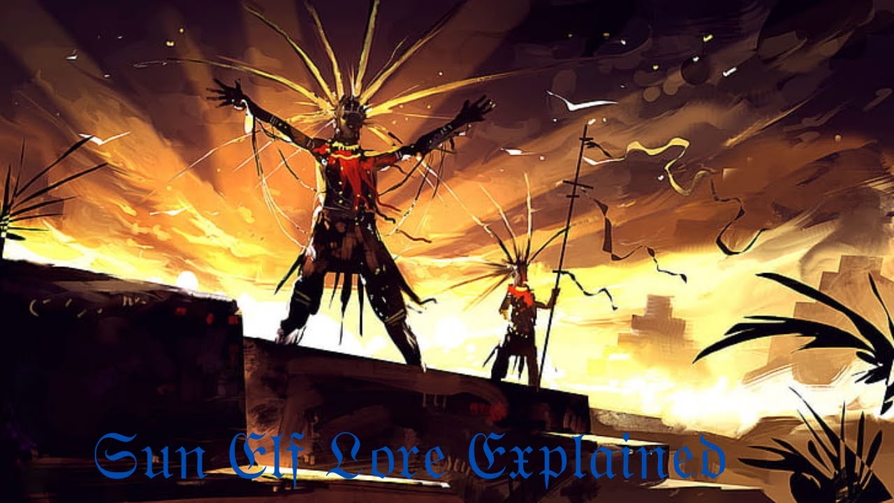 Sun Elves Lore explained
