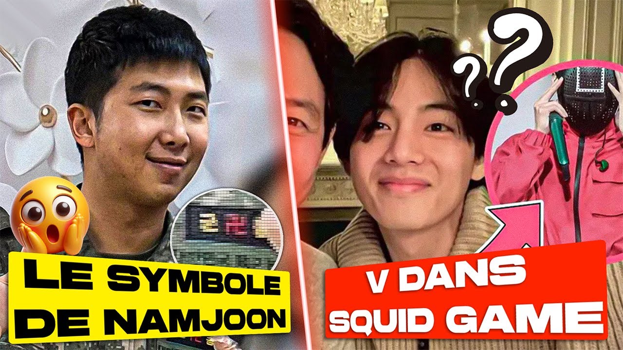 RM DANS LE CACA À CAUSE D' UN SYMBOLE, V DANS SQUID GAME, TRISTE NOUVEL AN POUR LA CORÉE DU SUD