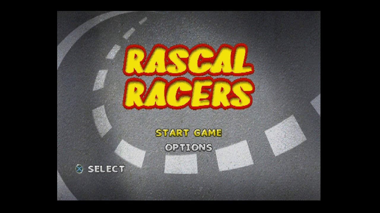 Rascal Racers. [PlayStation - Miracle Designs, Midas Int]. (2003). Full Medium, Tournament Play.