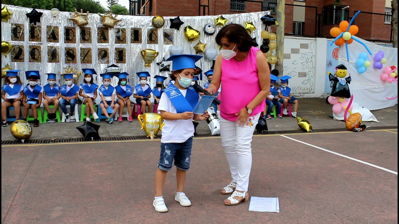 Graduación y baile Infantil 5 años