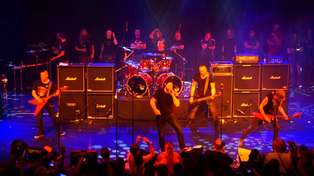 Jeff Waters All Star Jam 70000 Tons of Metal 2015- Shot Down in Flames