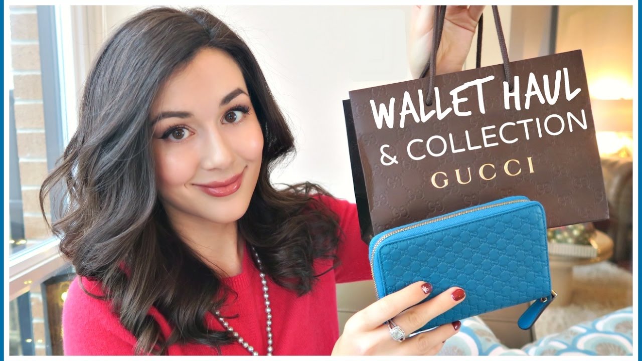 GUCCI WALLET HAUL & COLLECTION