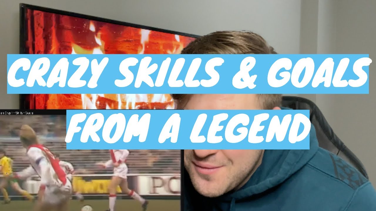 Johan Cruyff Skills & Goals REACTION
